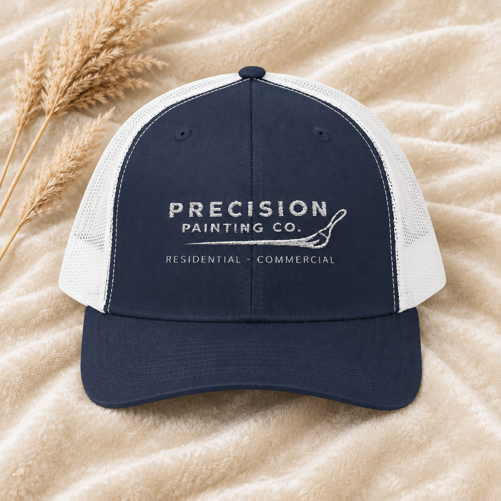 Navy Trucker Cap